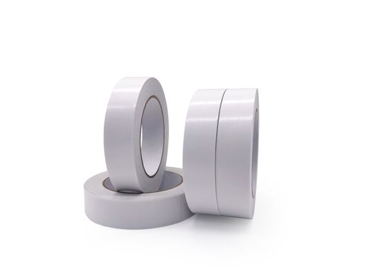 Double Sided Non Woven Tissue Tape Strong Adhesive For Laminating And Mounting