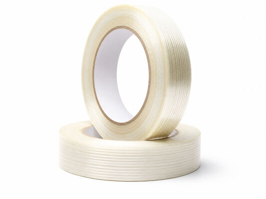 Mono Filament Tape Fiberglass Reinforced Strapping Adhesive Tape For Furniture Woodworking