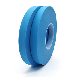 20mm*200m Blue Waterproof Non Woven Fabric Hot Air Seam Sealing Tape For Protective Suit