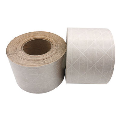 Single Side Hot Melt Adhesive Thickened Kraft Paper Tape 0.12-0.18mm