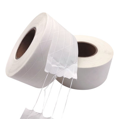 Customizable White Hot Melt Adhesive Single Side Printed Kraft Paper Tape