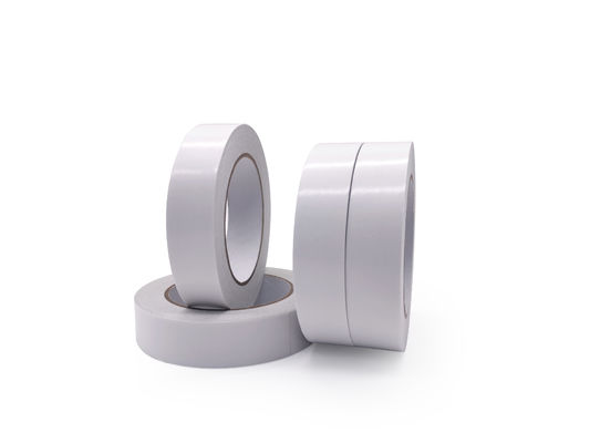 Strong Adhesion Double Coated Tissue Paper Tape For Printing Label Graphic Mounting
