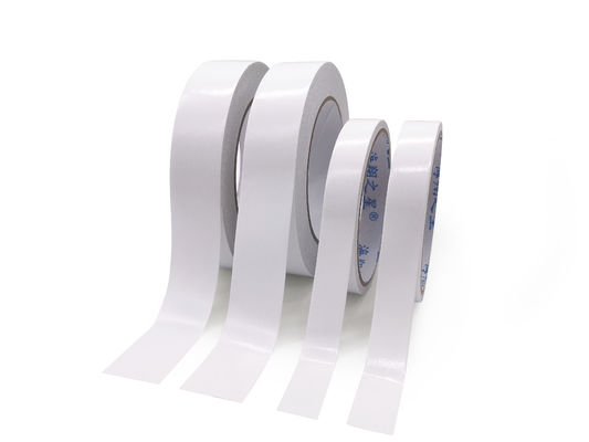 High Tack Acrylic Adhesive Double Sided Tissue Paper Tape Roll For Laminating