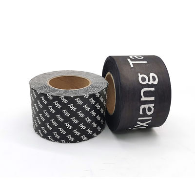 Custom Printed Single Side Black Kraft Paper Tape For Carton Sealing