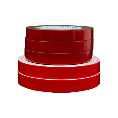 Masking Usage Double Sided Red PE Foam Tape For Window Sealing