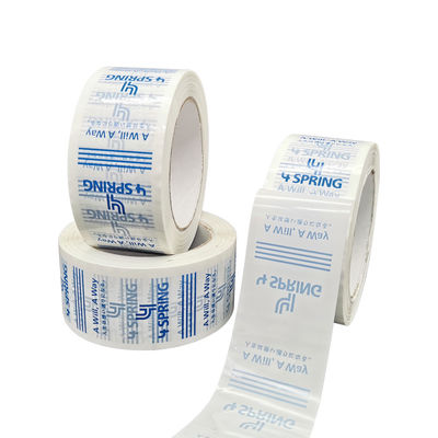 High Adhesion Single Sided Hot Melt Adhesive Bopp Tape Customizable Logo