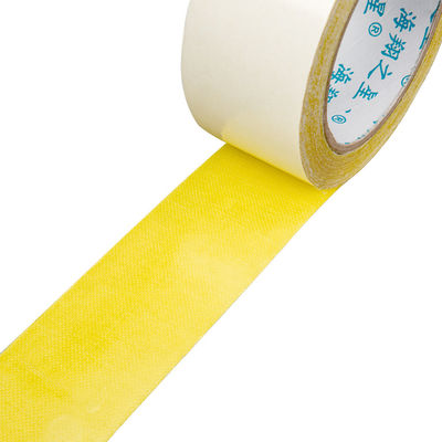 Double Sided Customized Yellow Waterproof For Fixing Carpet Edge Banding Tape