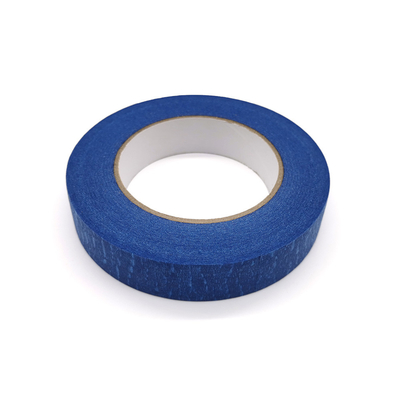 Wholesale Price Single Sided Rubber Custom Size Blue Crepe Paper Tape