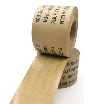 Free Custom Writable Kraft Paper Tape For Box Sealing