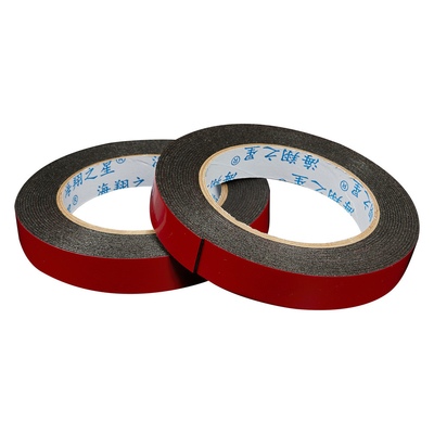 Single Sided Red Custom Size PE Foam Tape For Securing Wireway