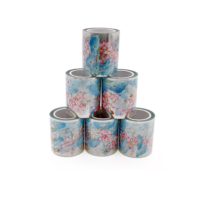 Single Sided Rubber Transparent Can Be Customized Washi Tape