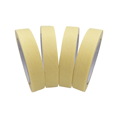 High Quality Yellow Residue Free Single Sided Masking Tape For Decoration