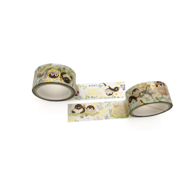 Singer Sided Rubber Coloured Floral Christmas Washi Tape