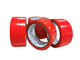 Customizable Logo Single Sided Red Duct Tape No Residue