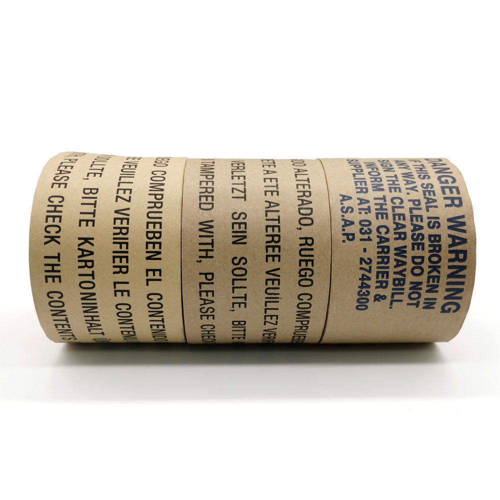 Repulpable Paper Non Toxic Gummed Brown Paper Tape Recyclable Biodegradable Repulpable
