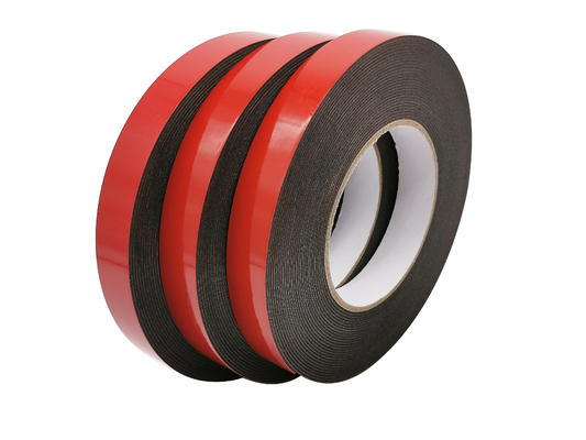 Water Resistant Double Sided Foam Strips Sealing Building Glass SGS Certificated
