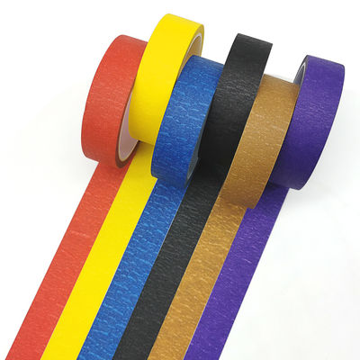 Manufactory Direct Custom Color Easy Peel Masking Paper Tape For Painters Sharp Lines