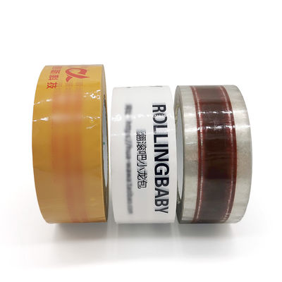 50mm Width Custom Logo Printed Bopp Carton Sealing Tape For Packing