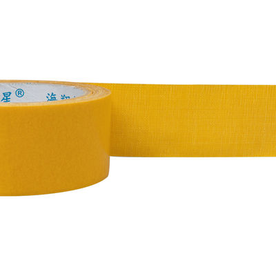 2inchx30y No Residue Yellow Double Sided Carpet Fixing Tape For Multiple Fabrics