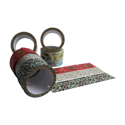 Water resistant Customized Pattern Designed Decorated Duct Tape For Packing