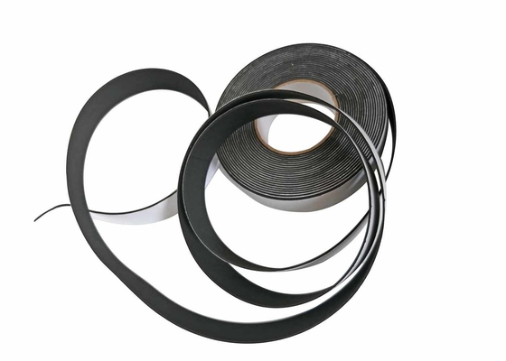 Yellow Paper Black EVA Foam Tape For Fixing Emblems And Nameplates