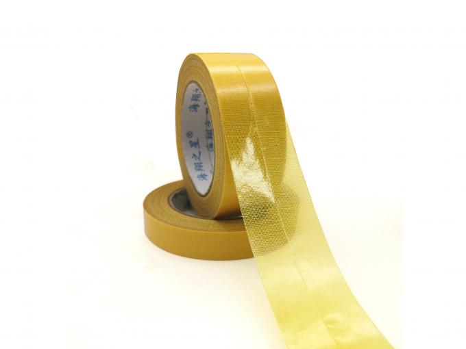 Waterproof Double Sided Yellow Hot Melt Adhesive Carpet Tape